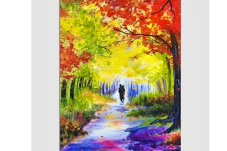 Paint Nite: Walk Through Autumn
